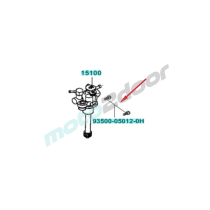 ŚRUBA Z KOŁNIERZEM 5X12 AGILITY 50 SUPER 8 NEW LIKE KYMCO