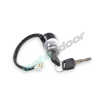 ZESTAW ZAMKÓW SUZUKI GN 125 (STACYJKA, KOREK WLEWU PALIWA, ZAMEK SIEDZENIA) GN125000010