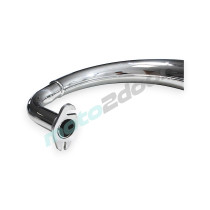 TŁUMIK TUNINGOWY POWER FORCE YAMAHA - MINARELLI VERTICAL SREBRNY