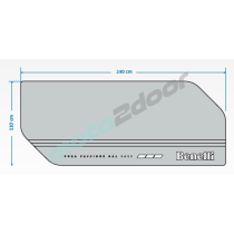 NAKLEJKA PODŁOGOWA BENELLI 110X240 CM