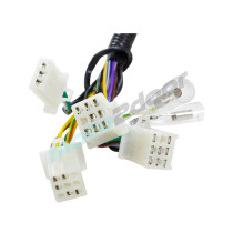 WIĄZKA PRZEWODÓW POWER FORCE INSTALACJA SKUTER GY6 50CC 4T KOŁA 10 CALI WERSJA 2