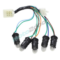 WIĄZKA PRZEWODÓW POWER FORCE INSTALACJA SKUTER GY6 50CC 4T KOŁA 10 CALI WERSJA 2