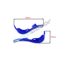 HANDBARY POWER FORCE - NIEBIESKIE OSŁONY RĄK, DŁONI ENDURO CROSS QUAD- ATV  GY6107812-C