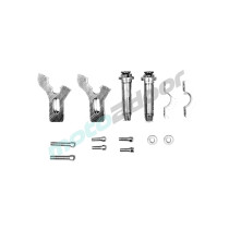 HANDBARY POWER FORCE - NIEBIESKIE OSŁONY RĄK, DŁONI ENDURO CROSS QUAD- ATV  GY6107812-C