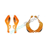 HANDBARY - POMARAŃCZOWE OSŁONY RĄK, DŁONI ENDURO CROSS QUAD-ATV GY6107812-J