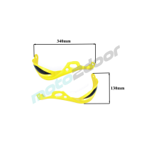 HANDBARY POWER FORCE - ŻÓŁTE OSŁONY RĄK, DŁONI ENDURO CROSS QUAD-ATV  GY6107812-M