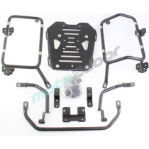 ZESTAW 3 KUFRÓW ALUMINIOWYCH SUZUKI DL650 V STORM (17-22) SREBRNE