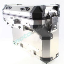 ZESTAW 3 KUFRÓW ALUMINIOWYCH BENELLI TRK 502X SREBRNE 128 L