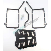 ZESTAW 3 KUFRÓW ALUMINIOWYCH BENELLI 502 SREBRNE