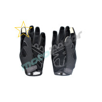RĘKAWICE MOTOCYKLOWE ENDURO CROSS QUAD MOTO V-02S CZARNE XL EKRAN DOTYKOWY RKW00000026