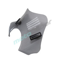 SZYBA CZOŁOWA PUIG (CITY SPORT) UNIWERSALNA (WYCIĘCIE NA LAMPE) CZARNA SYP0554