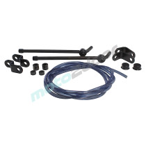 SZYBA CZOŁOWA PUIG (CITY SPORT) UNIWERSALNA (WYCIĘCIE NA LAMPE) CZARNA SYP0554