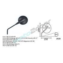 LUSTERKO LEWE BMW F650GS/ CS G650X/ HP2 M10 POWER FORCE