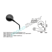 LUSTERKO PRAWE BMW R1150GS/R/RS ADVENTURE POWER FORCE