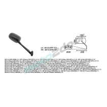 LUSTERKO PRAWE HONDA CBR 125/250 2011-1 POWER FORCE