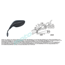 LUSTERKO LEWE HONDA PCX 125/150, CRF 250 POWER FORCE