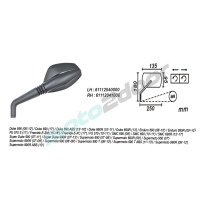 LUSTERKO LEWE KTM DUKE/SUPER DUKE/SUPERMOTO/FREERIDE 2008-17 POWER FORCE