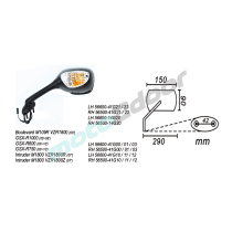 LUSTERKO LEWE SUZUKI BOULEVARD M109R VZR1800 GSX-R1000 GSX-R600 GSX-R750POWER FORCE
