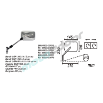 LUSTERKO LEWE SUZUKI BANDIT/INAZUMA/GSX1400/GSX750/BURGMAN 400  POWER FORCE