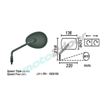 LUSTERKO LEWE TRIUMPH SPEED TRIPLE 2002-07 SPEED FOUR 2003-… POWER FORCE
