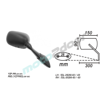 LUSTERKO PRAWE YAMAHA YZF-R6 2003-2005 R6S YZFR6S 2006- 2009 POWER FORCE