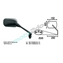 LUSTERKO PRAWE YAMAHA R125 YZF-R125 2008-2009 YZF-R125 2010-... POWER FORCE