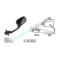 LUSTERKO LEWE YAMAHAXP500/T-MAX 530 2012-… POWER FORCE