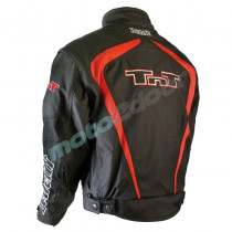 KURTKA CORDURA BENELLI CZARNO-CZERWONA STREET TNT M