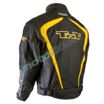 KURTKA CORDURA BENELLI CZARNO-ŻÓŁTA STREET TNT M