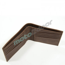 PORTFEL SKÓRZANY BENELLI BRĄZOWY