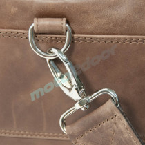 TORBA PODRÓŻNA SKÓRZANA BENELLI BRĄZOWA