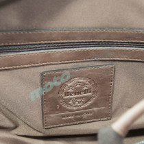 TORBA PODRÓŻNA SKÓRZANA BENELLI BRĄZOWA