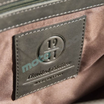 TORBA SKÓRZANA BENELLI CIEMNOBRĄZOWA