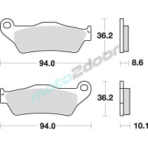 KLOCKI HAMULCOWE BRAKING SEMI METALLIC 794SM1