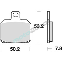 KLOCKI HAMULCOWE BRAKING SINTERED P30828 SCOOTER