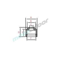 USZCZELNIACZ ZAWOROWY 3,9X7,2X7,6X10,1 MM 125/250 CCM RKF125 SILVERBLADE 250 KEEWAY