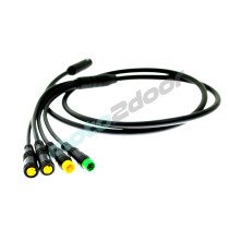 KABEL PRZEWÓD E-BUS BAFANG 1060MM 4 KOŃCÓWKI WYŚWIETLACZ MANETKA HAMULCE STEROWNIK.SILNIK