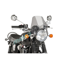 SZYBA OWIEWKA UNIWERSALNA PUIG NAKED LEKKO PRZYCIEMNIONA