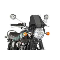 SZYBA OWIEWKA UNIWERSALNA PUIG NAKED MOCNO PRZYCIEMNIONA