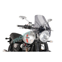 SZYBA OWIEWKA UNIWERSALNA PUIG PLUS LEKKO PRZYCIEMNIONA