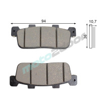 KLOCKI HAMULCOWE TYLNE KYMCO X-TOWN 125/ X-TOWN 125 CT E5