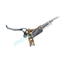 HAMULEC TARCZOWY BRAKING INCAS 20 KOMPLET PRZOD I TYL PRZEWOD W OPLOCIE STALOWYM TARCZE HAMULCOWE WAVE FIX 203MM O GRUBOSCI 3MM