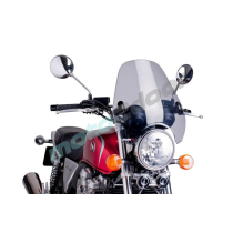 SZYBA OWIEWKA UNIWERSALNA PUIG CUSTOM II LEKKO PRZYCIEMNIONA