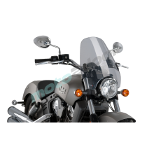 SZYBA OWIEWKA UNIWERSALNA PUIG CUSTOM II LEKKO PRZYCIEMNIONA