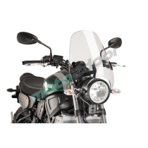 SZYBA OWIEWKA UNIWERSALNA PUIG CUSTOM II PRZEZROCZYSTA