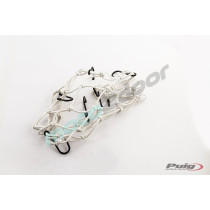 ELASTYCZNA SIATKA NA BAGAŻ BIAŁA