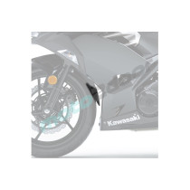 PRZEDŁUŻENIE BŁOTNIKA PUIG DO KAWASAKI NINJA 400 / Z400 17-21 (PRZEDNIE) CZARNE