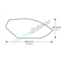 TANKPADY BOCZNE PUIG DO BMW S1000RR 09-18 / S1000R 09-20 PRZEZROCZYSTE