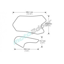 TANKPADY BOCZNE PUIG DO DUCATI 899/959/1199/1299 PANIGALE CZARNE