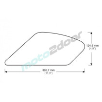 TANKPADY BOCZNE PUIG DO DUCATI MONSTER 821 / 1200 14-22 CZARNE